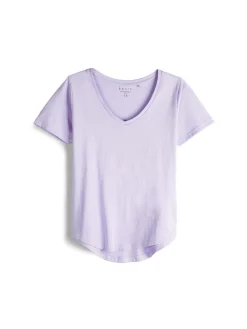 GATE Koszulka z dekoltem w serek| Koszulki I Topy·Koszulki