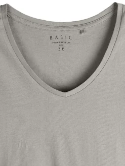 GATE Koszulka z dekoltem w serek| Koszulki I Topy·Koszulki