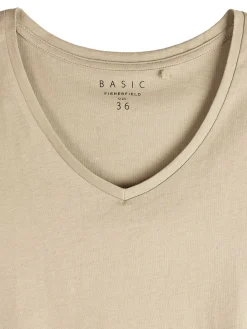 GATE Koszulka z dekoltem w serek| Koszulki I Topy·Koszulki