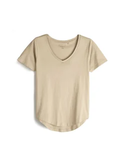 GATE Koszulka z dekoltem w serek| Koszulki I Topy·Koszulki