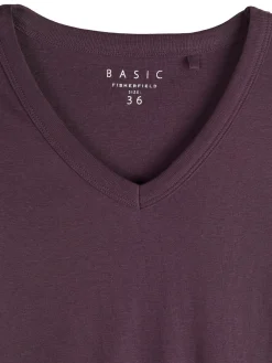 GATE Koszulka z dekoltem w serek| Koszulki I Topy·Koszulki