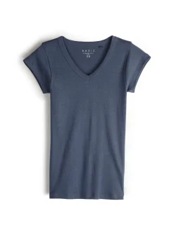 GATE Koszulka z dekoltem w serek| Koszulki I Topy·Koszulki