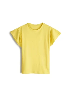 GATE Koszulka z falbaną| Koszulki I Topy·Koszulki