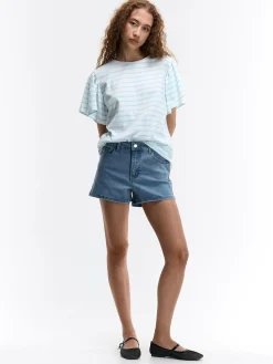 GATE Koszulka z falbaną| Koszulki I Topy·Koszulki