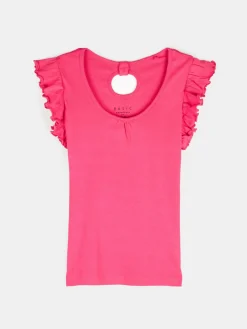 GATE Koszulka z falbaną| Koszulki I Topy·Koszulki