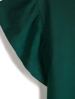 GATE Koszulka z falbaną| Koszulki I Topy·Koszulki