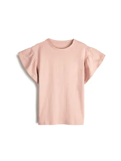 GATE Koszulka z falbaną| Koszulki I Topy·Koszulki