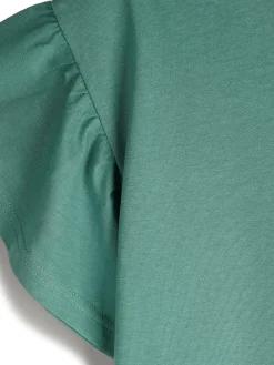 GATE Koszulka z falbaną| Koszulki I Topy·Koszulki