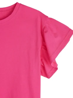 GATE Koszulka z falbaną| Koszulki I Topy·Koszulki