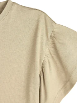 GATE Koszulka z falbaną| Koszulki I Topy·Koszulki