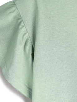 GATE Koszulka z falbaną| Koszulki I Topy·Koszulki