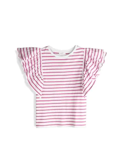 GATE Koszulka z falbaną| Koszulki I Topy·Koszulki