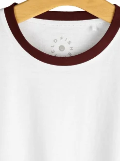 GATE Koszulka z kontrastową łamówką| Koszulki·Koszulki ☀️|Koszulki·Basic Koszulki I Podkoszulki