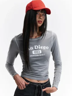 GATE Koszulka z nadrukiem| Koszulki I Topy·Koszulki|Koszulki I Topy·Koszulki Z Nadrukiem