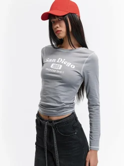 GATE Koszulka z nadrukiem| Koszulki I Topy·Koszulki|Koszulki I Topy·Koszulki Z Nadrukiem