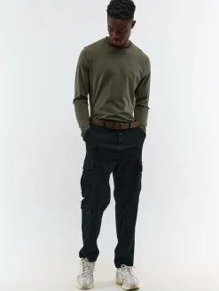 GATE Koszulka z niewykończonym brzegiem| Koszulki·Koszulki Z Długim Rękawem|Koszulki·Basic Koszulki I Podkoszulki