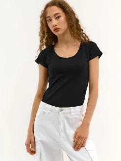 GATE Koszulka z okrągłym dekoltem| Koszulki I Topy·Koszulki