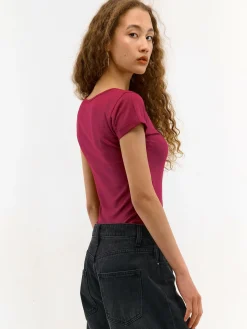 GATE Koszulka z okrągłym dekoltem| Koszulki I Topy·Koszulki