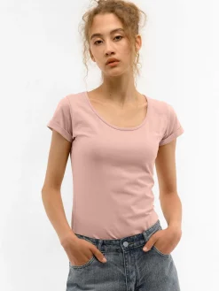 GATE Koszulka z okrągłym dekoltem| Koszulki I Topy·Koszulki