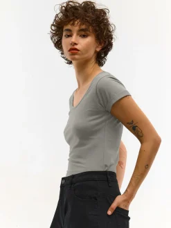 GATE Koszulka z okrągłym dekoltem| Koszulki I Topy·Koszulki