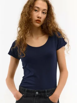 GATE Koszulka z okrągłym dekoltem| Koszulki I Topy·Koszulki