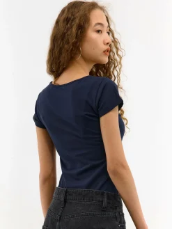 GATE Koszulka z okrągłym dekoltem| Koszulki I Topy·Koszulki