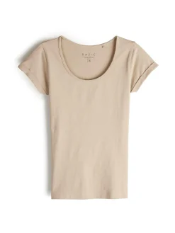 GATE Koszulka z okrągłym dekoltem| Koszulki I Topy·Koszulki