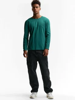 GATE Koszulka z podwójnym szwem| Koszulki·Koszulki Z Długim Rękawem|Koszulki·Basic Koszulki I Podkoszulki