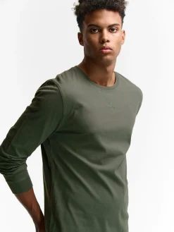 GATE Koszulka z podwójnym szwem| Koszulki·Koszulki Z Długim Rękawem|Koszulki·Basic Koszulki I Podkoszulki