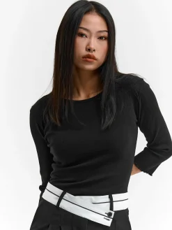 GATE Koszulka z rękawem 3/4| Koszulki I Topy·Koszulki