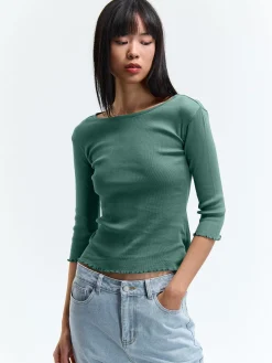 GATE Koszulka z rękawem 3/4| Koszulki I Topy·Koszulki