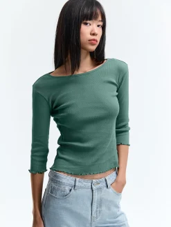 GATE Koszulka z rękawem 3/4| Koszulki I Topy·Koszulki