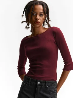 GATE Koszulka z rękawem 3/4| Koszulki I Topy·Koszulki