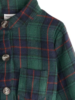 GATE Koszulowa sukienka w kratę|Dzieci Dziewczynki·Sukienki