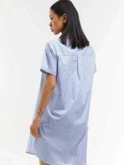 GATE Koszulowa sukienka w prążki| Kategorie·Sukienki