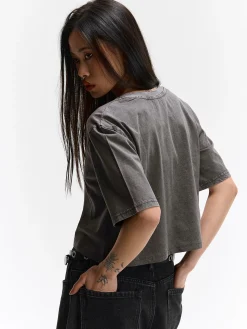 GATE Krótka, bawełniana koszulka| Koszulki I Topy·Koszulki|Koszulki I Topy·Koszulki Z Nadrukiem