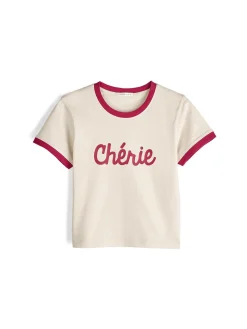 GATE Krótka, bawełniana koszulka| Koszulki I Topy·Koszulki|Koszulki I Topy·Koszulki Z Nadrukiem