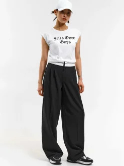 GATE Krótka, bawełniana koszulka z nadrukiem| Koszulki I Topy·Koszulki|Koszulki I Topy·Koszulki Z Nadrukiem