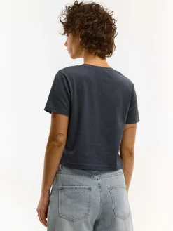 GATE Krótka, bawełniana koszulka z nadrukiem| Koszulki I Topy·Koszulki|Koszulki I Topy·Koszulki Z Nadrukiem