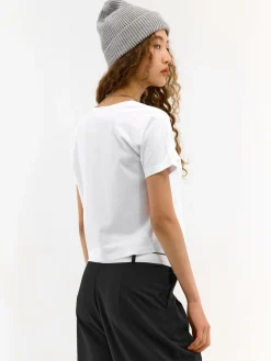 GATE Krótka, bawełniana koszulka z nadrukiem| Koszulki I Topy·Koszulki|Koszulki I Topy·Koszulki Z Nadrukiem