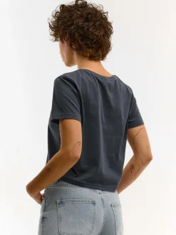 GATE Krótka, bawełniana koszulka z nadrukiem| Koszulki I Topy·Koszulki|Koszulki I Topy·Koszulki Z Nadrukiem