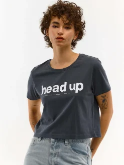 GATE Krótka, bawełniana koszulka z nadrukiem| Koszulki I Topy·Koszulki|Koszulki I Topy·Koszulki Z Nadrukiem