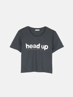 GATE Krótka, bawełniana koszulka z nadrukiem| Koszulki I Topy·Koszulki|Koszulki I Topy·Koszulki Z Nadrukiem