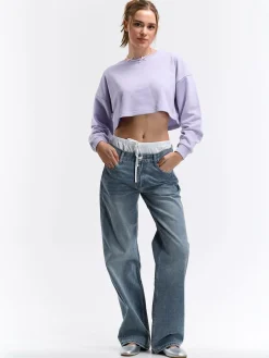 GATE Krótka bluza| Swetry I Bluzy·Bluzy