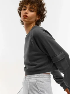 GATE Krótka bluza| Swetry I Bluzy·Bluzy