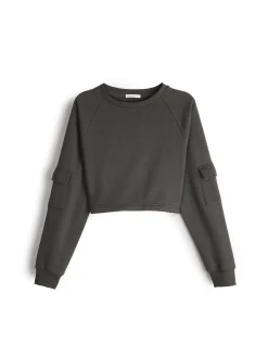 GATE Krótka bluza| Swetry I Bluzy·Bluzy