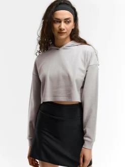 GATE Krótka bluza z kapturem| Swetry I Bluzy·Bluzy