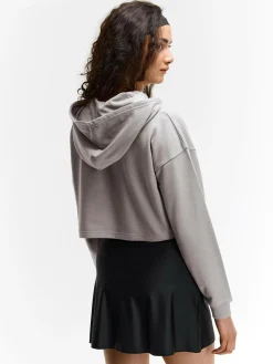 GATE Krótka bluza z kapturem| Swetry I Bluzy·Bluzy