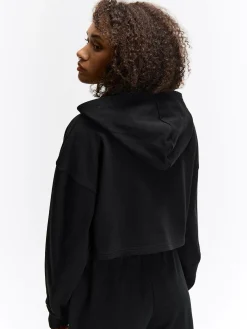 GATE Krótka bluza z kapturem| Swetry I Bluzy·Bluzy