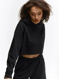 GATE Krótka bluza z kapturem| Swetry I Bluzy·Bluzy